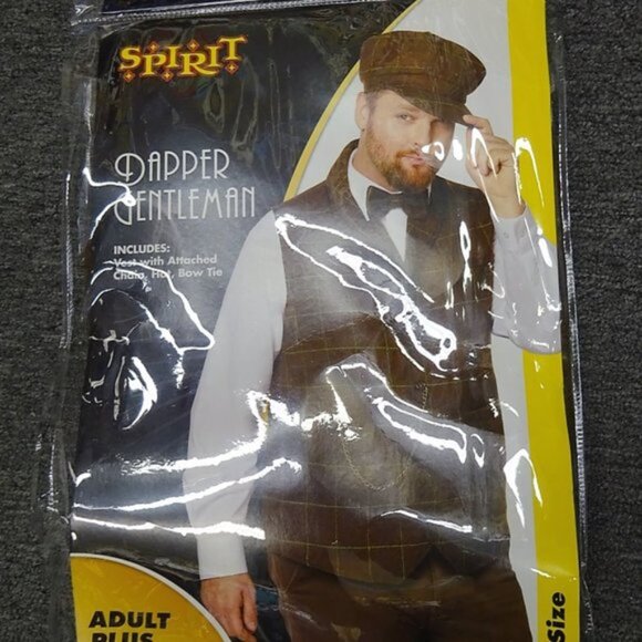 🛑 DAPPER GENTLEMAN Halloween ➕🆒1920 Party COSTUME Holiday SUIT 🟢💸BUY NOW💸🟢 - Picture 8 of 13